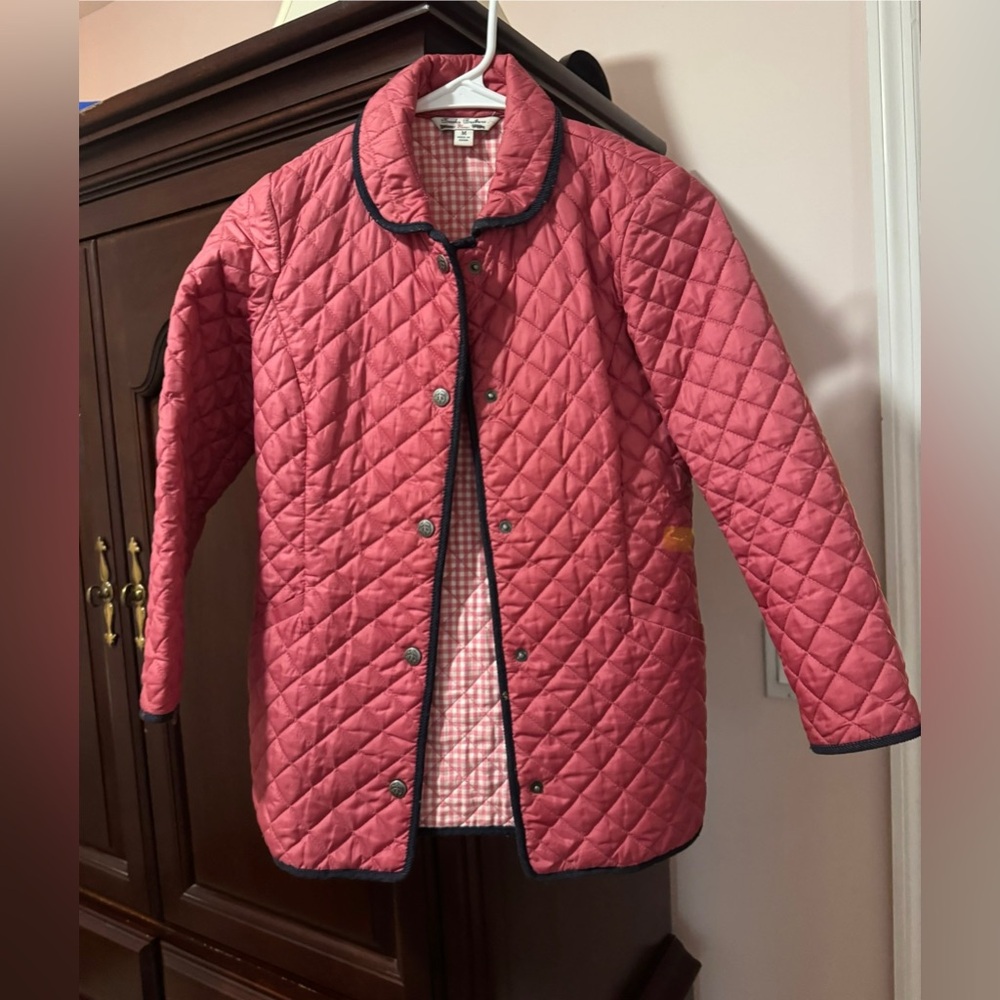 Brooks Brothers Kids Quilted Pink Jacket
